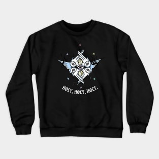 Seraphim Angel Christian Traditional Tattoo Flash Crewneck Sweatshirt